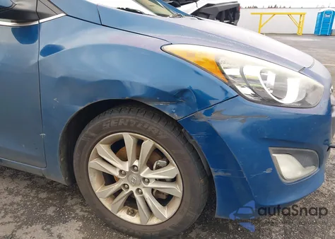 2014 Hyundai Elantra Gt from USA, damaged, VIN KMHD35LH1EU181869